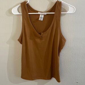 Beautiful Top Size Large Color Brown.New without tag.